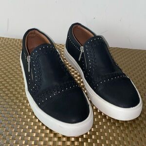 Report Austen Leather Studded Dress Sneakers